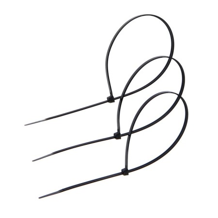 Nylon clamp 4.8x370 mm, black