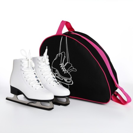 Sports bag for skates "skates", 40*32*20 cm, black color-3