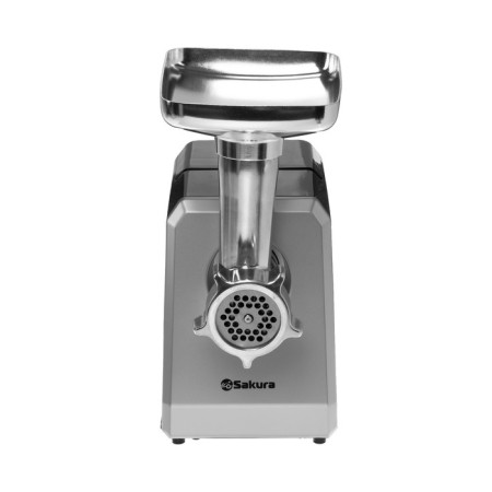 Electric meat grinder Sakura SA-6424BK, 2000 watts, nozzles for sausages and sausages, black-2
