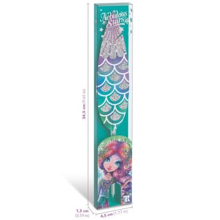 Ballic Handle Nebulous Stars Coralia, with pen-3