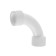 RTP transitional square, polypropylene, d = 20 mm, 90 °, internal, smoothly extended