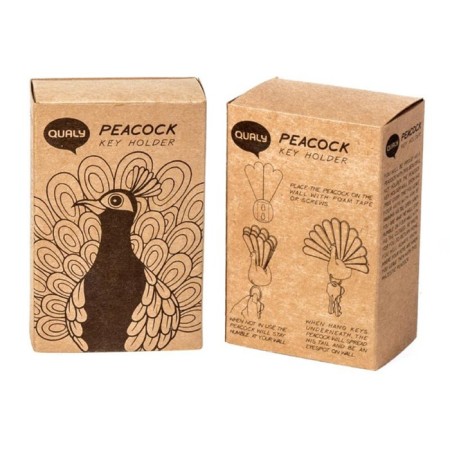 Qualy Peacock Keywater, White Color-3