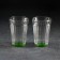 A glass of faceted "brightness", glass, 250 ml, color bottom
