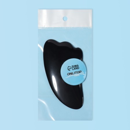 Huasha massage "Paw", 9 × 5.2 cm, black color-5