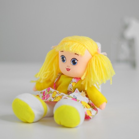 Doll "Marina", with a brooch 21, cm-3