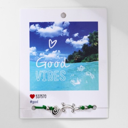 Dream Bracelet Dreams in reality, green color, d = 6 cm-1