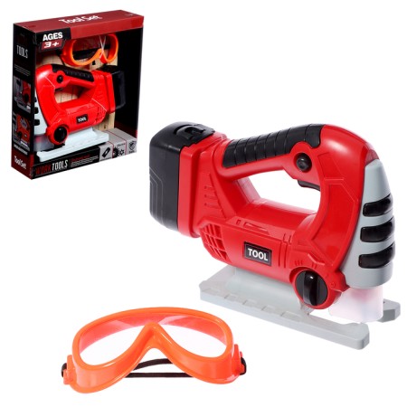 Lobzik "Profi", glasses in the kit, works from batteries