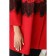 Female coat, size 44, red color