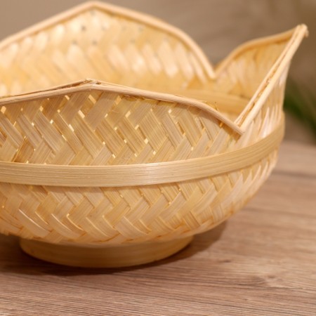 Vaska wicker, from bamboo 18x18x9 cm-3