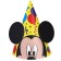 Cap with ears "Happy Birthday!", Mickey Mouse