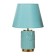 AMELIA table lamp E14 40W azure 24x24x37 cm Risalux