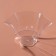 The form of plastic disposable for the buffet, transparent, 70 ml, 15 pcs/units.