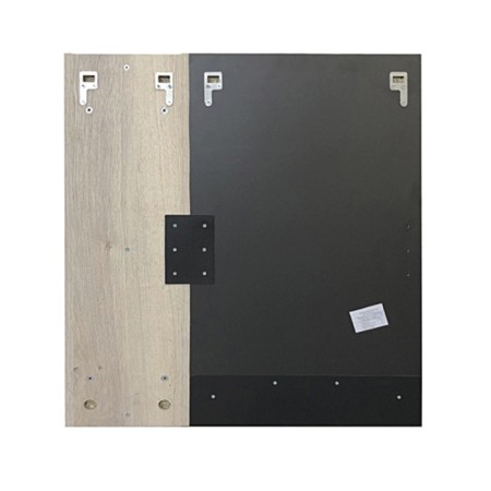 Mirror Comfort Comforty Bonn 75 for the bathroom, color graphite/oak smoky-4
