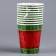 A single -single paper glass "watermelon", 250 ml