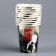 A one -time paper glass "Happy Birthday", a game, 250 ml