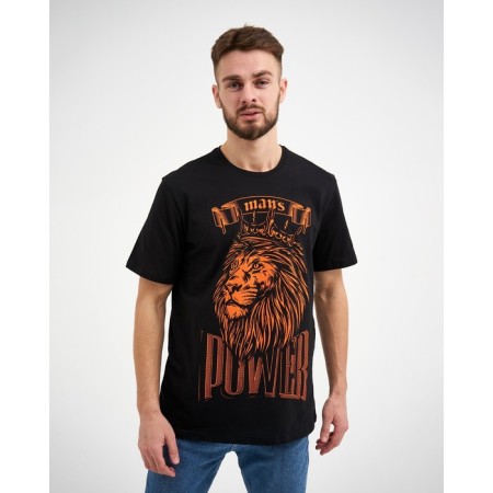Men's T -shirt KAFTAN "Power", black, p. 54-1