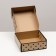 Self -assembly box "Politics", 23 x 23 x 8 cm