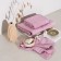 Tmachry Lovelife "Plain" 50*90 cm, col. dusty rose, 100% cotton, 450 g/m2