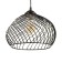 Lamp Bayerlux 2628/1 E27 40W Black 28x28-128 cm