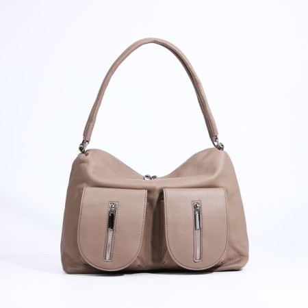 Board of lightning, 3 external pockets, beige color