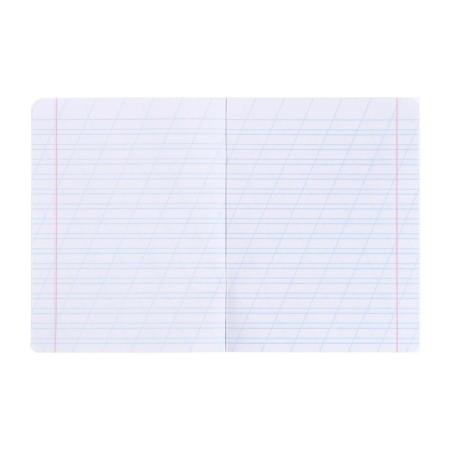 Notebook 12 sheet braid "The magnificent five", paper cover, mix-2