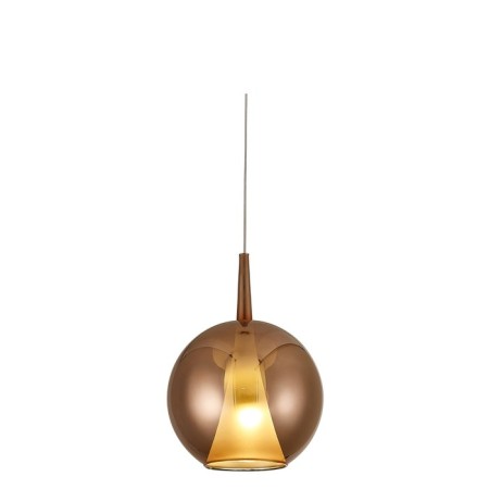 Suspended lamp without base Mantra Elsa, E27, 1x20W, 350 mm, Copper color