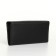 Women's wallet on magnets, black color