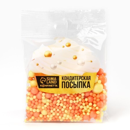 Sprinking soft: yellow, orange, 50 g.-1