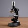 Microscope, increase in an increase in 900x, 600x, 300x, 100x, with backlight, set for research