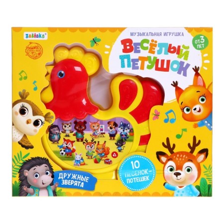 Музыкальная игрушка «Мои потешки» звук, цвета МИКС-2