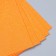 Foamiran "neon shine - orange" 2 mm format A4 (set of 5 sheets)