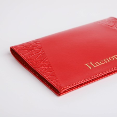 Cover for passport, red color-4