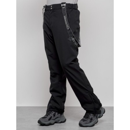 Semi -combinezone ski insulated male winter, size 54, black color-6