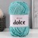 Yarn "Dolce" 100% micropoliester 120m/100g (770 turquoise)