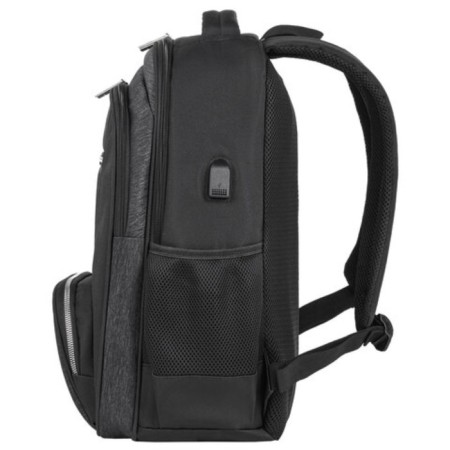 Brauberg Functional backpack with a laptop department, 2 compartments, USB port, "Secure", 46x30x18 cm, 270751-5
