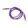 Audio Oxion AUX019, Jack 3.5 mm (M) -Jack 3.5 mm (M), 1m, purple cable