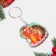 A keychain "Well -being!" Symbol of the year, clock