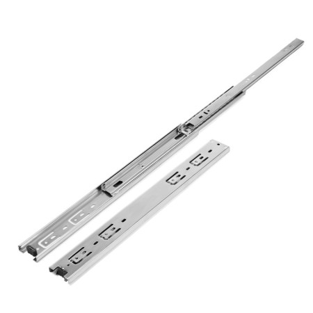 Ballic guides of complete extension, open installation, 42x400 mm, set. 2 pcs.-2