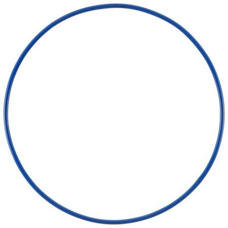 The hoop is gymnastic, aluminum, d = 75 cm, the color of mix-4