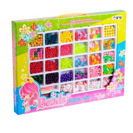 A set of beads, 28 types of beads-8