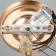 Bra "Miley" 1x60W E27 white, gold 21x12x26.5cm