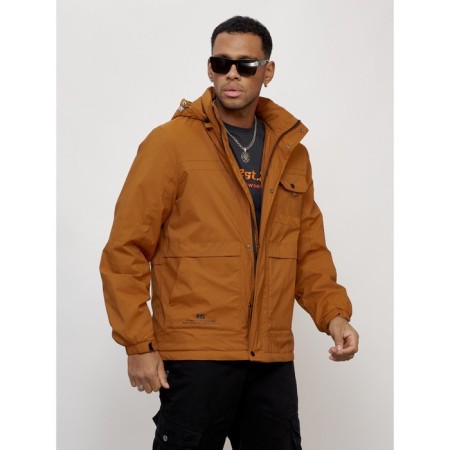 Sports male jacket, size 50, mustard color-2
