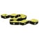 Sangh expander, elastic, with captures 90x4 cm, yellow color