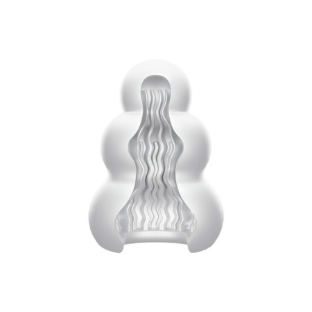 Mosterbator Unrealistic Mensmax Pucchi Shower, TPE, 6.5 cm, white color-1