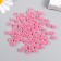 Plastic beads "bright pink" matte set 20 grams d = 0.8 cm