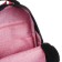 School backpack Bruno VisConti, 40 x 30 x 16 cm, ergonomic back, Girls, black
