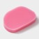 Silicone Mold "cones", 10.2 × 7 × 1.6 cm, pink color