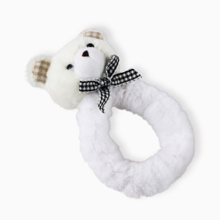 Elastic band New Year's toy "The most beautiful" for the New Year, Bear, 16 x 11 cm-3