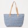 Zipper bag with lightning, blue color