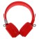 Hoco W25 headphones, wireless, invoices, BT5.0, 300 mAh, microphone, red